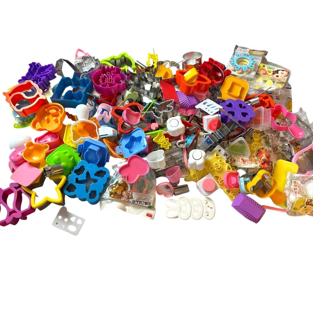 Sandwich Cutter and Cookie Cutter lot to make Fun Lunches Kids Crafts